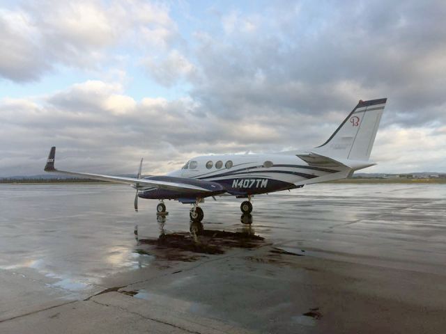 Beechcraft King Air 90 (N407TM) - 23 SEP 2017.br /Ferry flight USA to CHina.