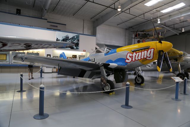 North American P-51 Mustang (NL151RJ) - CAF museum, Mesa, AZ, 19 Apr 14.