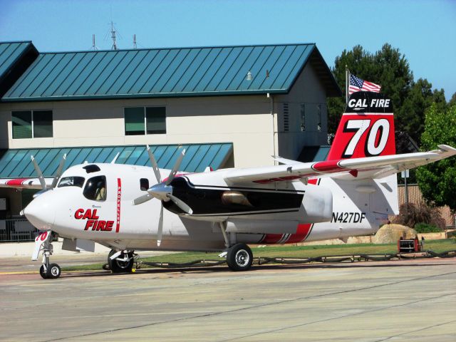 MARSH Turbo Tracker (N427DF) - Parked at Ramona