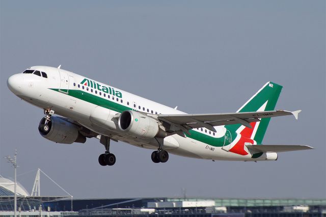 Airbus A319 (EI-IMR) - Airbus A319-111, Alitalia, EI-IMR, EDDM Airport München Franz Josef Strauss, 19. Febr. 2019