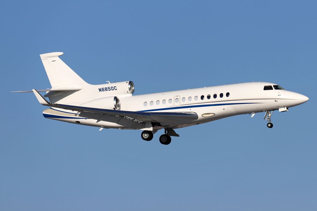 Dassault Falcon 900 (N685DC) - Photo taken on January 9, 2022.