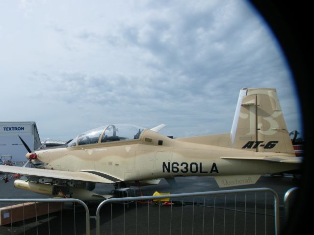 Raytheon Texan 2 (N630LA) - N630LA AT6 EGLF 2014