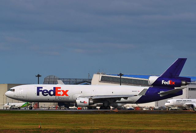 Boeing MD-11 (N625FE) - I took this picture on Oct 16, 2020.br /FX5311/16  NRT-SIN