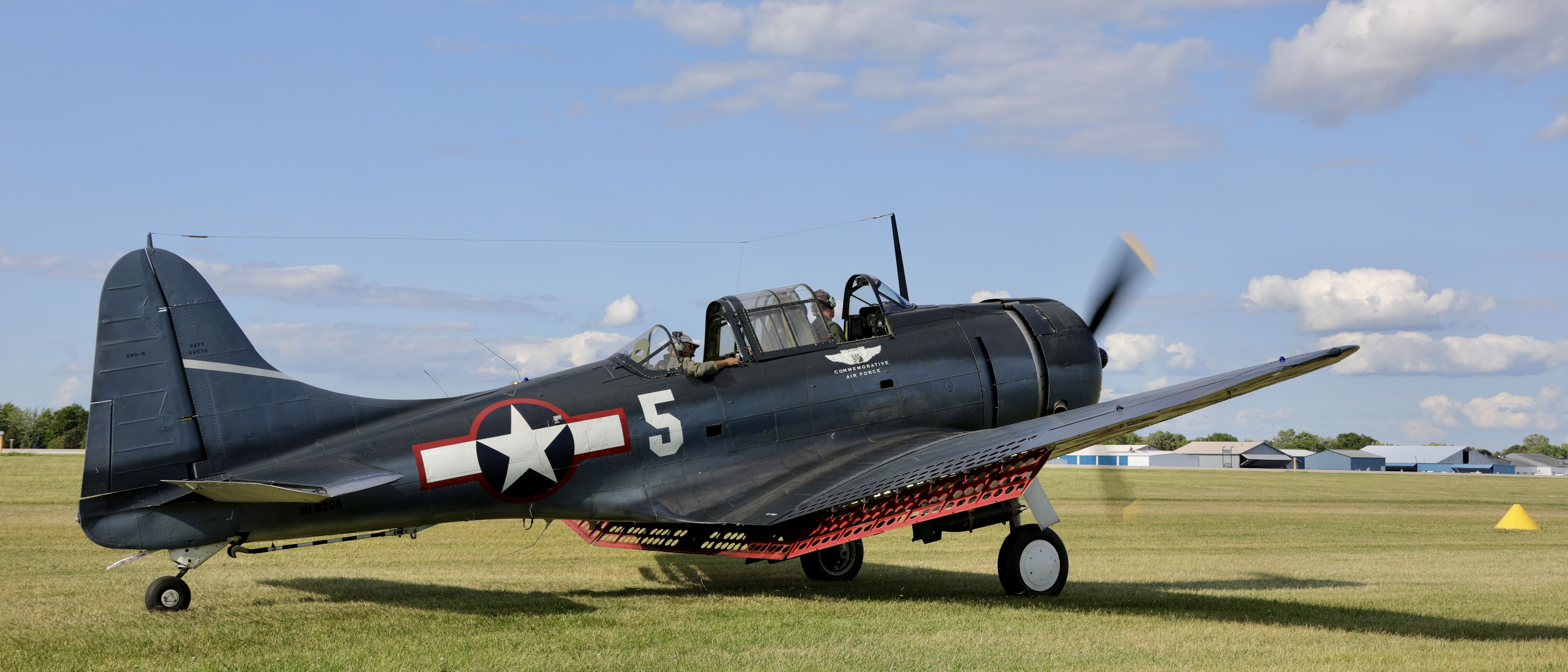 Douglas A-24 Dauntless (N82GA) - On flightline