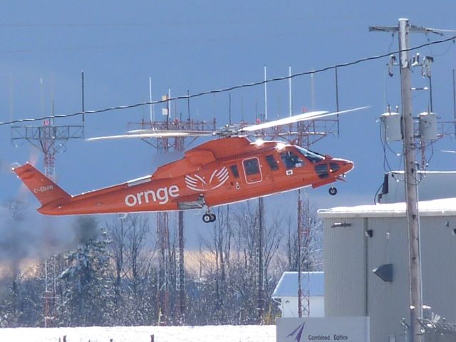 C-GIMW — - landing at ornge air ambulance hangar