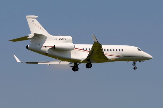 Dassault Falcon 7X (F-WWVY) - 17/07/2014br /Landing 07