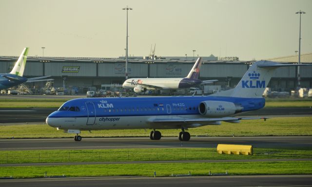 Fokker 70 (PH-KZG) - KLM cityhopper Fokker F70 PH-KZG in Amsterdam Schiphol Airport