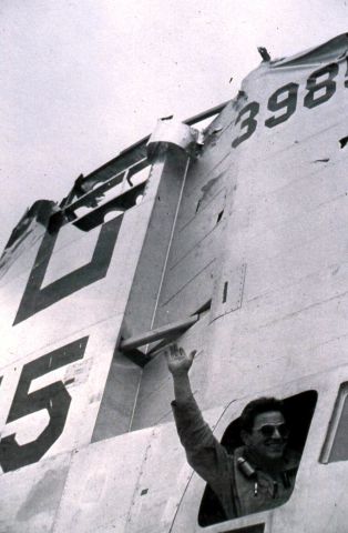 Boeing B-29 Superfortress — - Battle damage