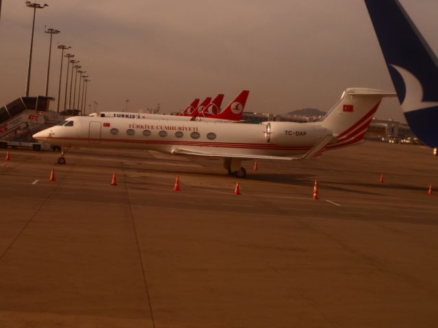 Gulfstream Aerospace Gulfstream V (TC-DAP) - Sabıha Gökçen Havaalanı.