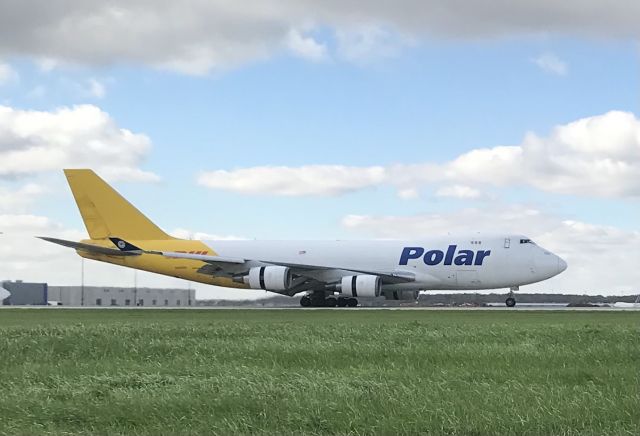 Boeing 747-400 (N452PA) - Runway 1 arrival! 10/30/21.