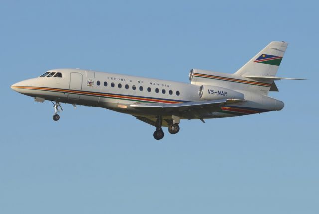 Dassault Falcon 900 (V5-NAM) - Republic of Namibiabr /16/03/2014