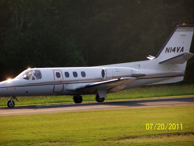 Cessna Citation 1SP (N14VA)