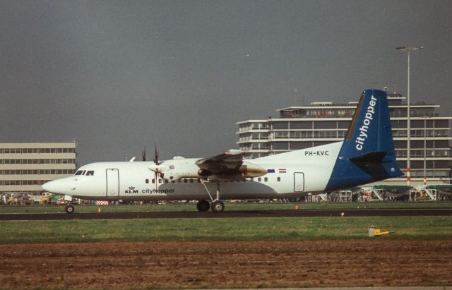 Fokker Maritime Enforcer (PH-KVC) - KLM Cityhopper Fokker 50 cn20191