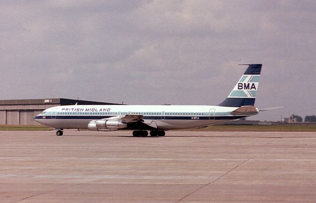 Boeing 707-300 (G-BFLE) - Date 29/08/86 c/n 19293