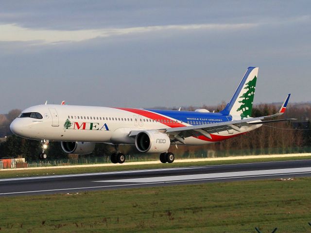 Airbus A320neo (T7ME2) - From Beyrouth Libanon OLBA.