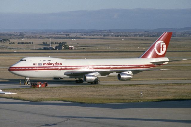 Boeing 747-200 (9M-MHJ) - Melbourne, Tullamarine, May 30, 1982.