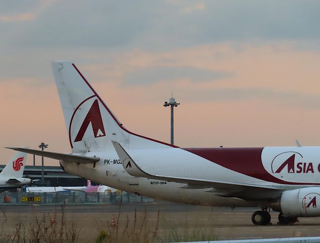 BOEING 737-300 (PK-MGZ) - Photo taken on Nov 09, 2023.