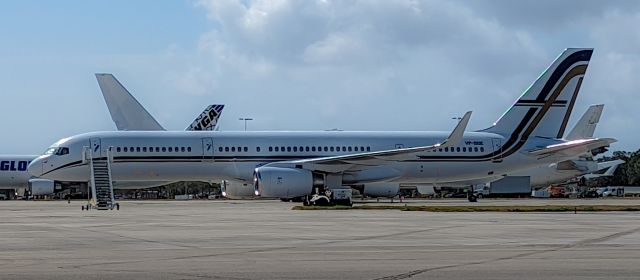 Boeing 757-200 (VP-BBE) - VP-BBE Freedom II LLC Boeing 757-23N s/n 30232 - Southwest Florida International Airport (KRSW)br /Fort Myers, Floridabr /Photo: Deborah Del Coro br /February 18, 2022br /(TDelCoro)