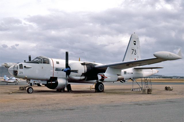 VH-IOY — - LOCKHEED SP-2H NEPTUNE MR4 - REG VH-IOY / A89-273 (CN 726-7273) - TOWNSVILLE AIRPORT QUEENSLAND AUSTRALIA - YBTL (2/7/1986)