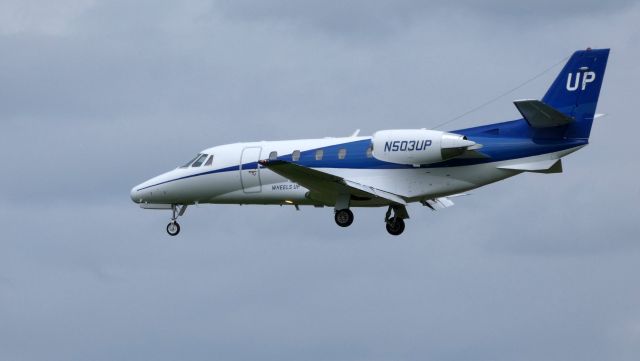 Cessna Citation Excel/XLS (N503UP) - On final is this 2003 Cessna Citation Excel/XLS in the Spring of 2019.