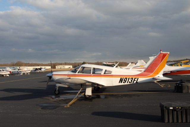 Piper Cherokee (N913FL) - Piper Arrow at 1B9 Mansfield, MA