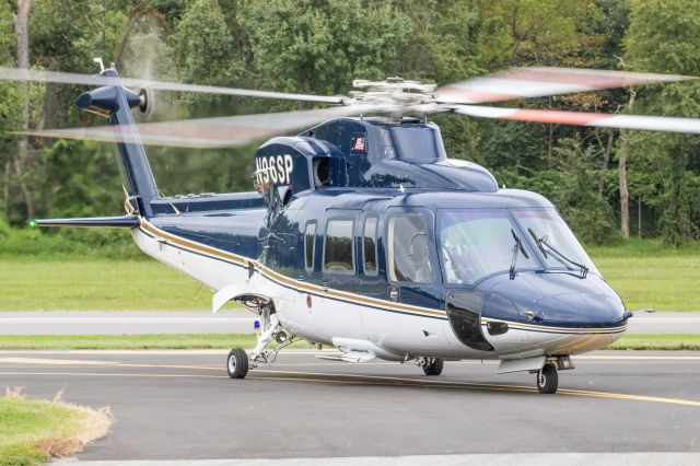 Sikorsky S-76 (N96SP) - N96SP taxiing to the ramp at College Park Airport