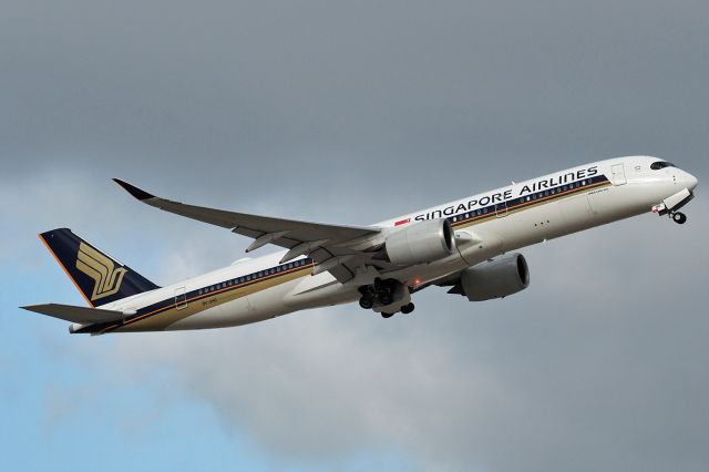 Airbus A350-900 (9V-SHO) - Airbus A350-900 sn 394. SIA 9V-SHO departed rwy 21 YPPH 12 March 2022