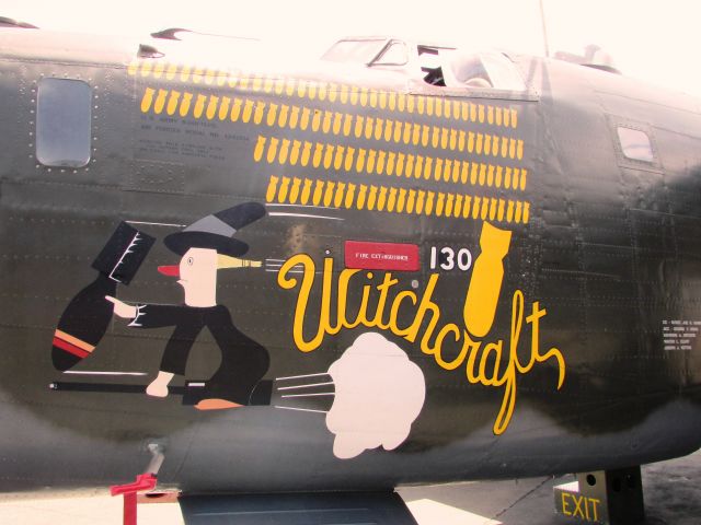 Consolidated B-24 Liberator (N224J) - On temporary display at Lyon Air Museum, Costa Mesa, CA