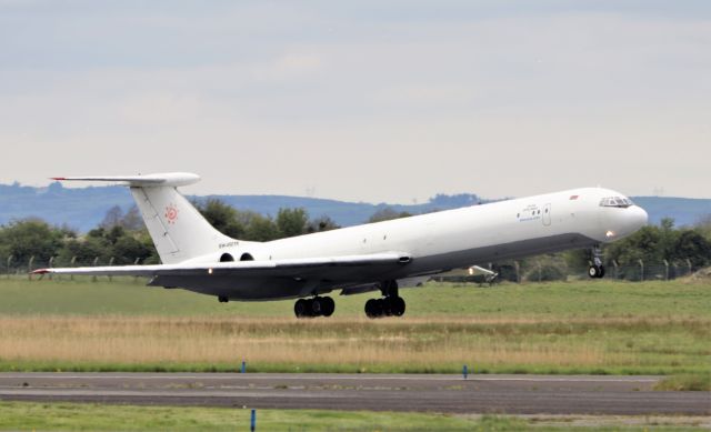 Ilyushin Il-62 (EW-450TR) - rada airlines il-62mgr ew-450tr dep shannon for larnaca 20/4/21.