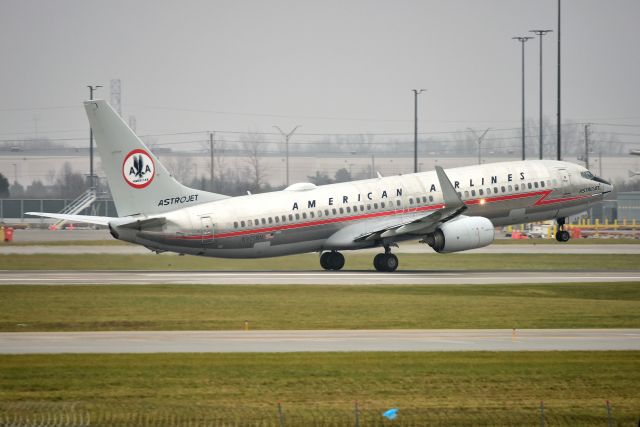 Boeing 737-800 (N905NN) - 23-L departure on 12-10-21 back to DFW.