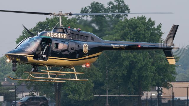 N554NR — - N554NR departing the PGPD ramp at College Park Airport for a flight back to Easton