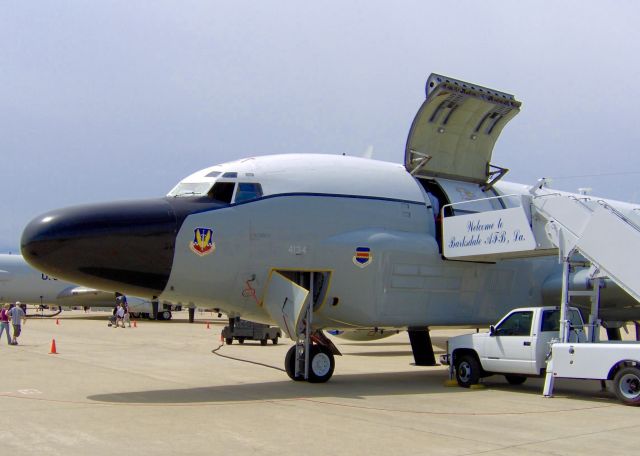 Boeing RC-135 (62-4134) - At Barksdale Air Force Base.