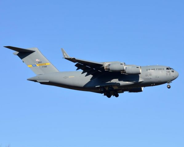 Boeing Globemaster III (07-7186) - Reach 335 Heavy supporting a deployment for 12 A-10’s