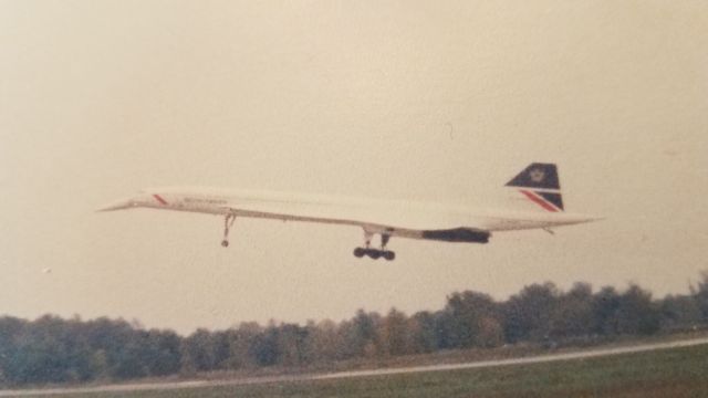 Aerospatiale Concorde — - The concorde landed in Rochester NY for a charter flight,  mid 1990's.