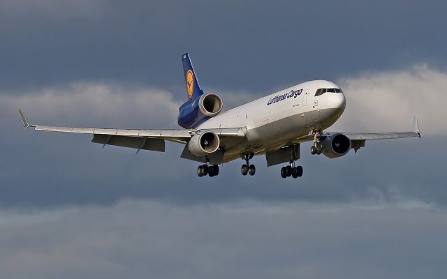 Boeing MD-11 (D-ALCB) - dlh8188 md-11 cargo arriving from frankfurt.
