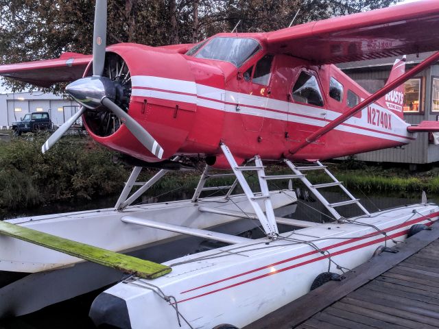 De Havilland Canada DHC-2 Mk1 Beaver (N2740X) - Lake Hood, Anchorage, AK