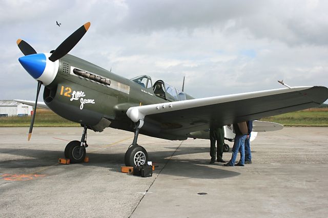 Curtiss P-40 Warhawk — - Curtiss P-40 Warhawk, Naval Air Base Landivisiau (LFRJ)