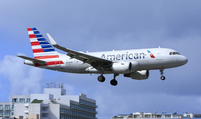 Airbus A319 (N3014R)