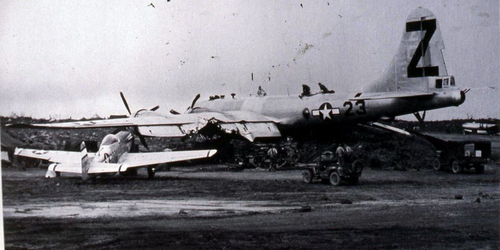 Boeing B-29 Superfortress — - Hard to see but this is mone big wreck. Several men died. Ground crew and Aircraft crew.