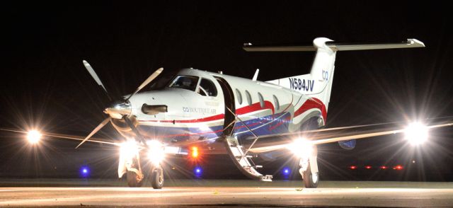 Pilatus PC-12 (N584JV)