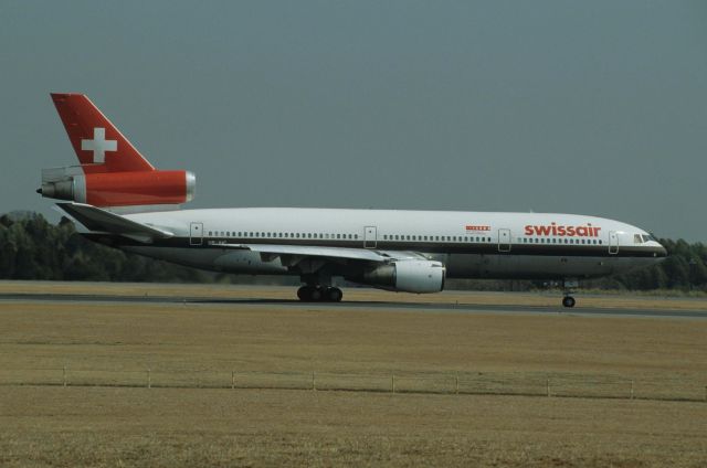 McDonnell Douglas DC-10 (HB-IHC) - Departure at Narita Intl Airport Rwy16 on 1991/03/20