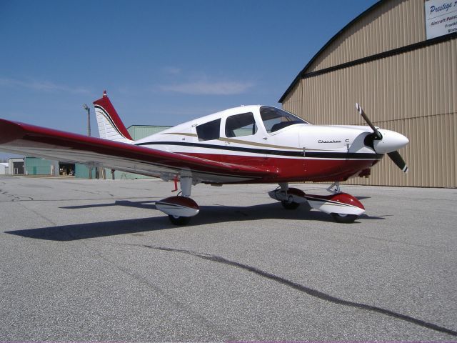 Piper Cherokee (N9476J) - 1966 Piper Cherokee 180, fresh out of the paint shop.