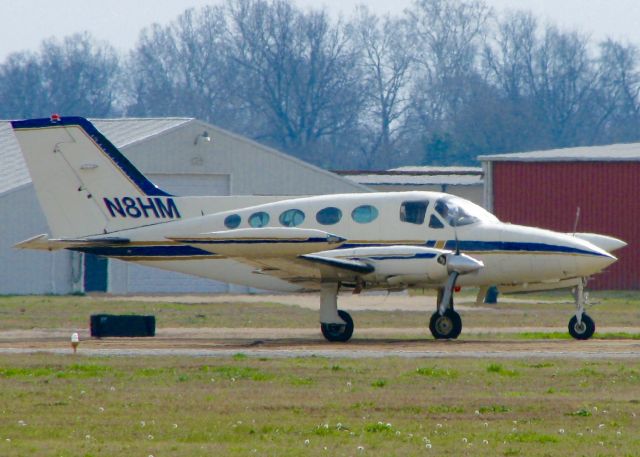 Cessna Chancellor (N8HM) - At Downtown Shreveport.