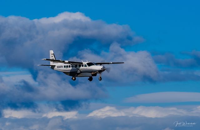 Cessna Caravan (N208TW) - Approach, Anchorage, Alaska 2 September 2023.