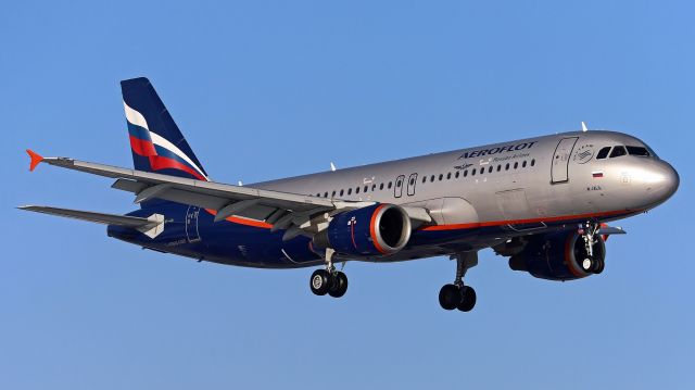 Airbus A320 (VQ-BIW) - Photo taken on December 27, 2021.