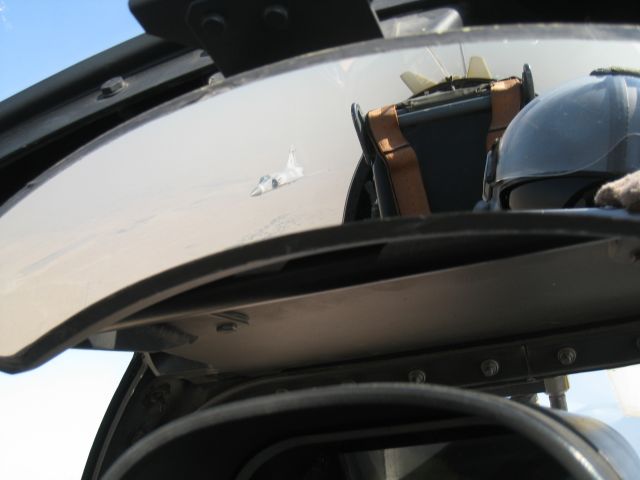 DASSAULT-BREGUET Mirage 2000 — - Mirage 2000, #2 in the rear view mirror.