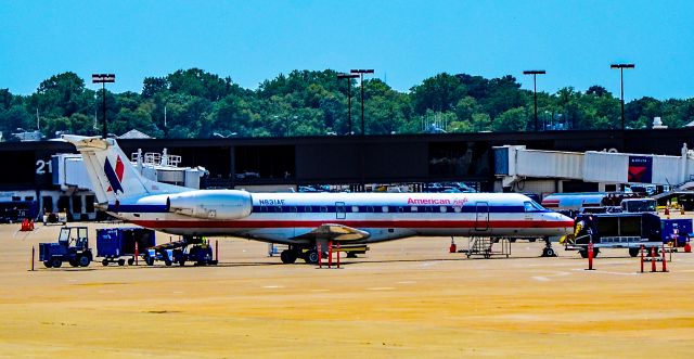 Embraer ERJ-135 (N831AE) - N831AE American Eagle Embraer EMB-135KL s/n 145616 - Norfolk International Airport (IATA: ORF, ICAO: KORF, FAA LID: ORF) br /Photo: TDelCorobr /July 15, 2018