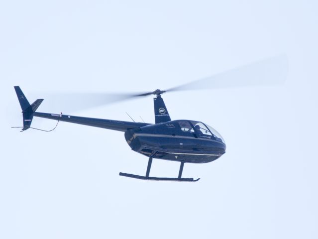 Robinson R-44 (F-HCAL) - At Cannes, France.