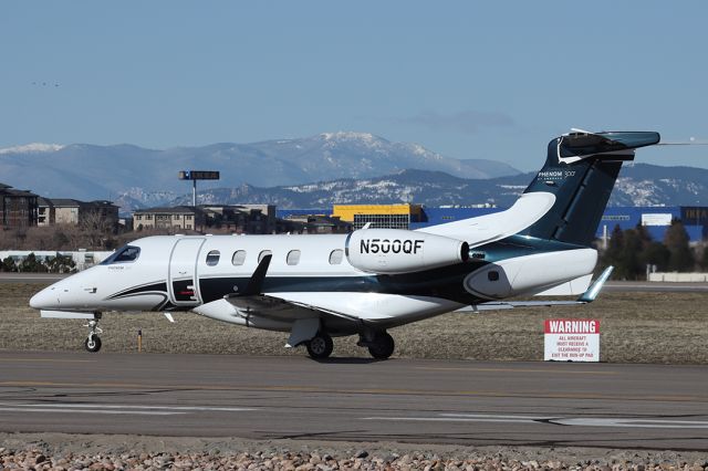 Embraer Phenom 300 (N500QF) - Saturday, March 27, 2021 at 9:27 AM