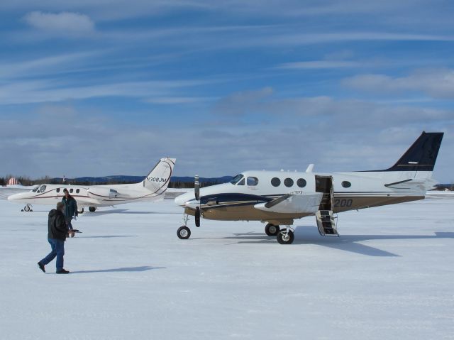 Cessna Citation 1SP (N308JM) - At Goose Bay, Canada.